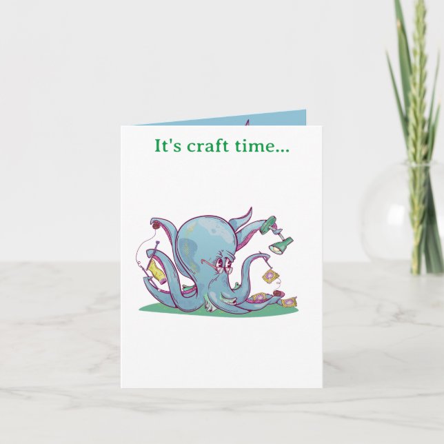 Carte Crochet de poulpe (Devant)