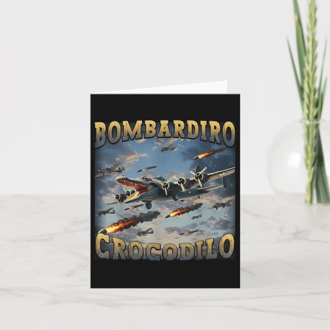 Carte Crocodile de Bombardino (Devant)