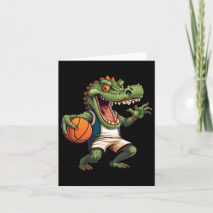 Carte Crocodile du joueur de basket-ball