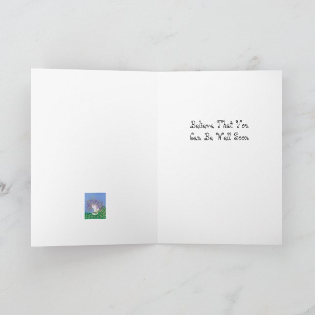 Carte Croire, Remettez-vous (Intérieur)