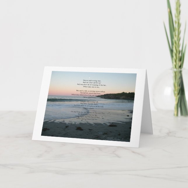 Carte "Croisant la barre " (Devant)