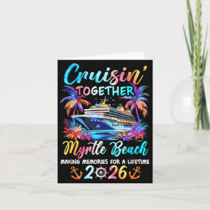 Carte Croisière à Myrtle Beach 2026 Famille Vacances Cru