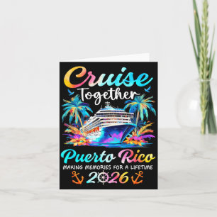 Carte Croisière à Porto Rico 2026 vacances en famille en