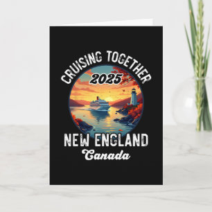 Carte Croisière Canada Nouvelle-Angleterre
