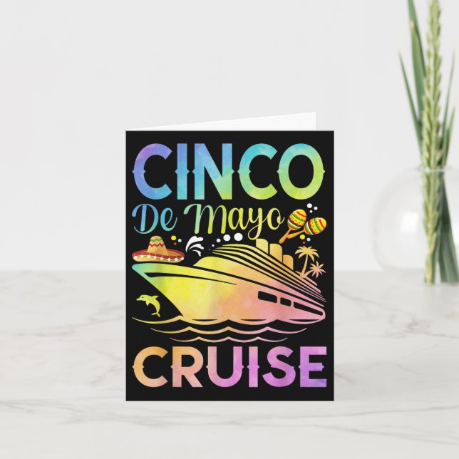 Carte Croisière Cinco De Mayo (Devant)