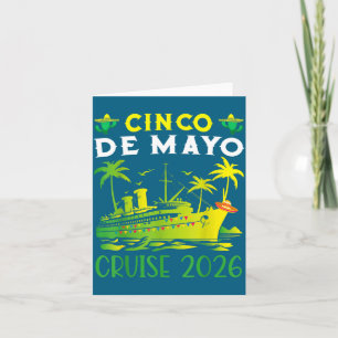 Carte Croisière Cinco de mayo 2026 vacances en famille e