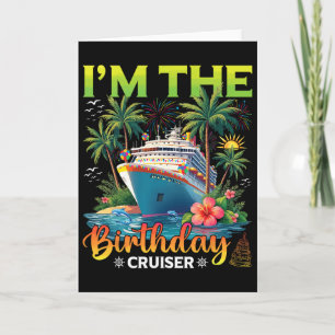 Carte Croisière de correspondance familiale Anniversaire
