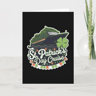 Carte Croisière de la Saint-Patrick Croisière sur un nav