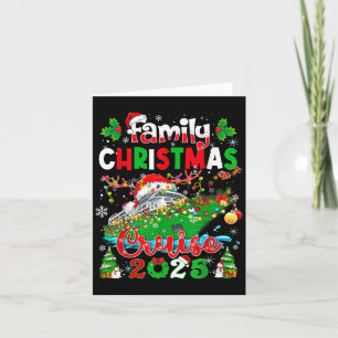 Carte Croisière de Noël en famille 2025 Correspondance C