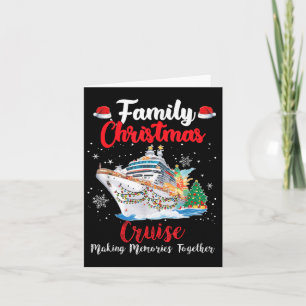 Carte Croisière de Noël en famille Merry Cruisemas Voyag