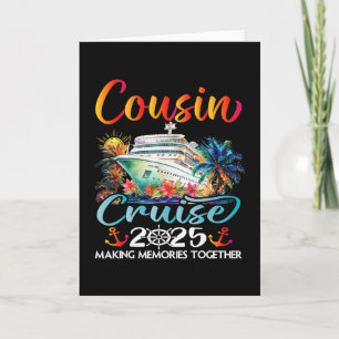Carte Croisière des Cousins 2025 Voyage de Vacances des