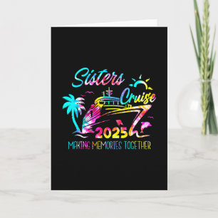 Carte Croisière des sœurs 2025 Création de souvenirs ens