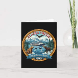 Carte Croisière en Alaska 2026 Amis et famille correspon
