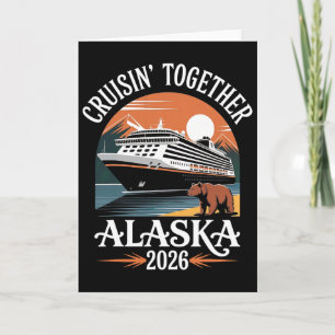 Carte Croisière en Alaska 2026 Familles assorties Hommes