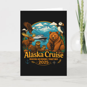 Carte Croisière en Alaska pour famille correspondant à l