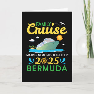 Carte Croisière en Famille 2025 Bermudes Créer des Souve