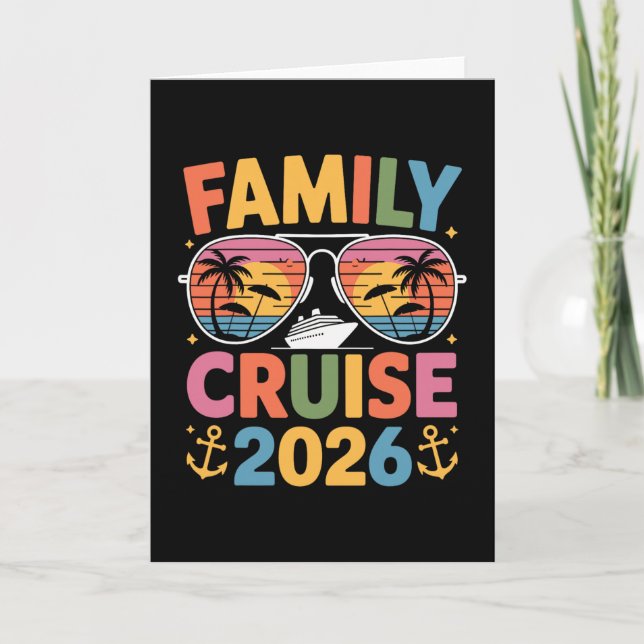 Carte Croisière en famille 2026 2  (Devant)