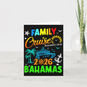 Carte Croisière en famille 2026 Bahamas Croisière ensemb