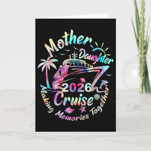 Carte Croisière mère fille 2026 Maman fille drôle