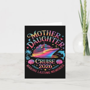 Carte Croisière mère fille 2026 voyage vacances assorti