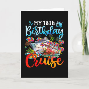 Carte Croisière pour mon 18e anniversaire Mon jeune de 1