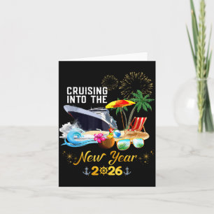 Carte Croisière vers la nouvelle année 2026 