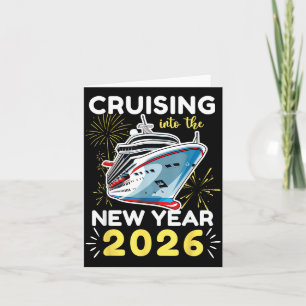 Carte Croisière vers la nouvelle année 2026