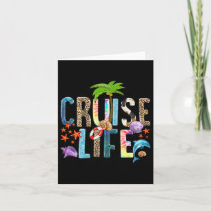 Carte Croisière Vie 2025 Amis Famille Vacances 