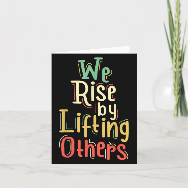 Carte Croissance Enseignant D'État D'Esprit Nous Augment (Devant)