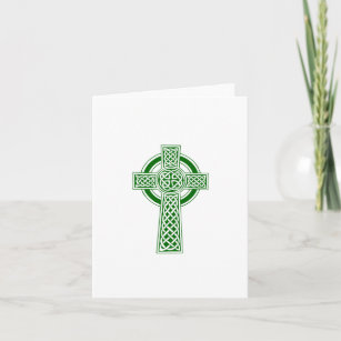 Carte croix celtique personnalisable