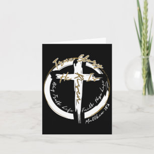 Carte Croix de Pâques Il Est Ressuscité Jésus Christian