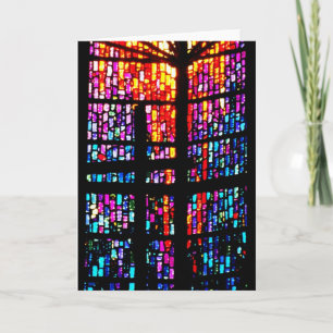 Carte Croix en verre