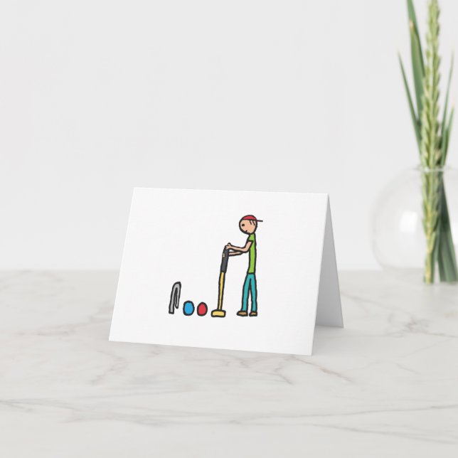 Carte Croquet (Devant)