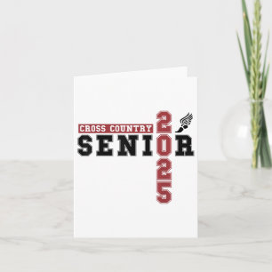 Carte Cross Country Senior Night Senior Graduation 2025