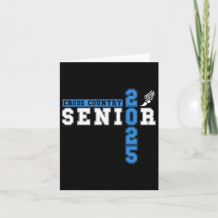 Carte Cross Country Senior Night Senior Graduation 2025