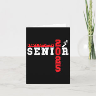 Carte Cross Country Senior Night Senior Graduation 2025