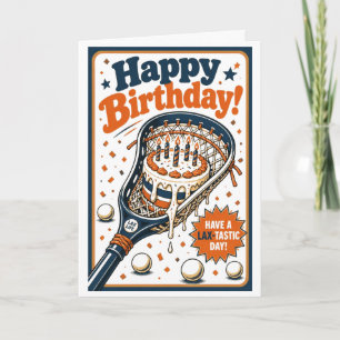 Carte Crosse d'anniversaire Drôle Lax Humour Sport