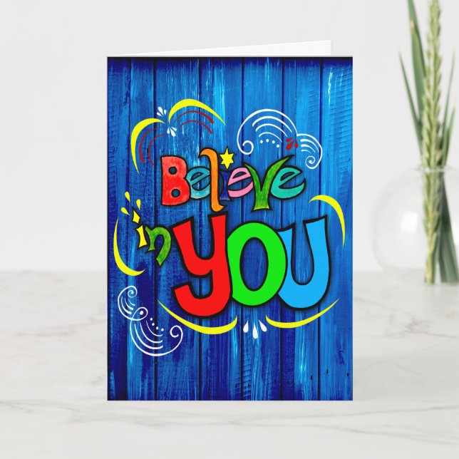 Carte Croyez en VOUS (Devant)