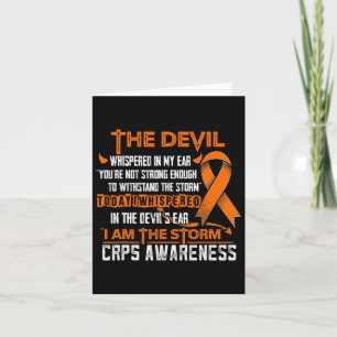 Carte Crps Conscience Je Suis Le Diable De La Tempête