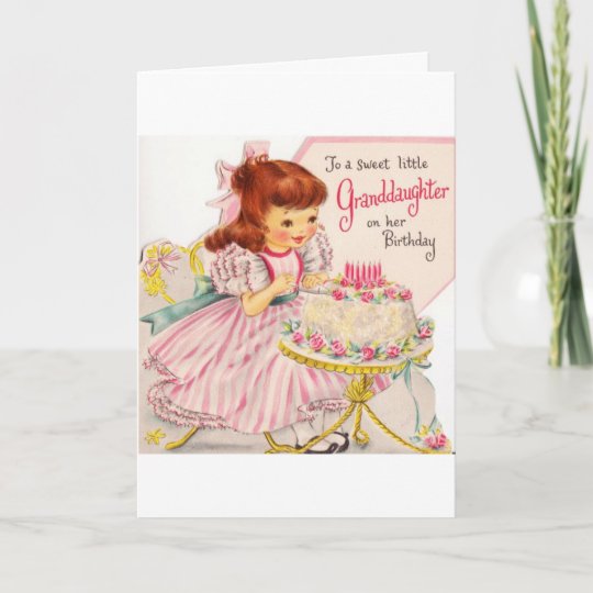 Carte Cru Joyeux Anniversaire A La Petite Fille Douce Zazzle Fr Carte Cru Joyeux Anniversaire A La Petite Fille Douce Zazzle Fr