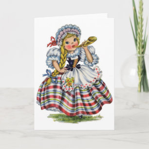 Carte Cru - petite Mlle suisse,