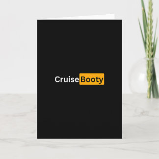 Carte Cruise Booty - Y Cruising Bon Voyage Gifts 