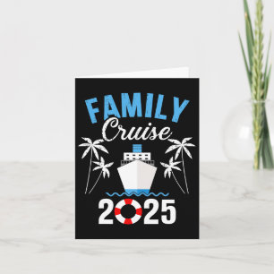 Carte Cruise familiale 2025 Store Family Cruise 2025 Uni