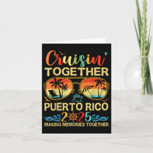 Carte Cruisin Together Porto Rico 2025 Matching Group V