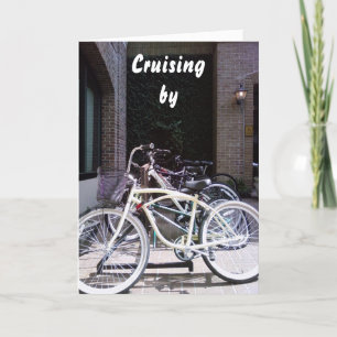 CARTE "CRUISING BY" OBTENEZ DE BONS SOUHAITS