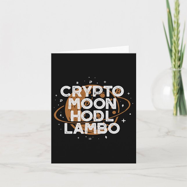 Carte Crypto Lune HODL Lambo (Créateur téléchargé)