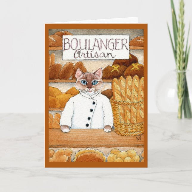 Carte Cuisine de boulangerie chatte (Devant)