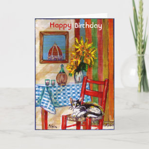 Carte CUISINE ITALIENNE À FLORENCE / Joyeux Anniversaire