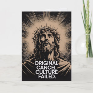 Carte Culture d'annulation originale a échoué au tombeau