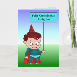 Carte Cumpleaños Amiguito